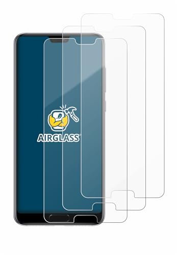 BROTECT (3 Stück Schutzglas für Huawei P20 Pro Schutzfolie Made in Germany Panzer Folie Glas Displayschutz [Kratzfest 9H, Anti-Fingerprint]