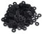 Othmro Rondelle piatte in nylon, M6, diametro esterno 18 mm, diametro interno 6 mm, spessore 1,5 mm, per tubo dell'acqua del rubinetto, confezione da 100