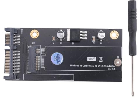 Agmoctz 20 + 6 Pin 2,5 Adapter Karten Konverter für SSD zu für X1 Carbon
