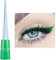Liquid Eyeliner Matte Schnell trocknender Eyeliner, dauerhafter nicht blühender wasserdichter gelfarbener Eyeliner, Candy Color Liquid Hochpigmentierter Eyeliner (Grün)