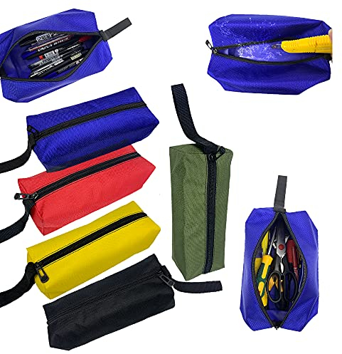 Einstellen klein wasserdicht Reißverschluss Mehrzweck Segeltuch Beutel/kleiner mini leer Schwerlast Tasche Schrauben Nägel paquete werkzeugtasche