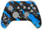 eXtremeRate Cover Frontale per Xbox Series X S Controller Model 1914,Scocca Custodia Copertura Ricambio per Xbox Series X S Joystick,Senza Controller-Spruzzi Blu