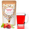 BODYBLOOMS® Tisana Drenante e Dimagrante con Fragola a pezzi Papaya Ibisco Ribes Metè More e Fiordaliso Blu.Tisane Drenanti e Sgonfianti Gusto Fragola Effetto Drenante Forte Dimagrante Da Bere 100g