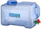 Starnearby Bidon à Eau 5l ~ 22l avec Robinet, Réservoir d'eau Portable, Jerrican Alimentaire Camping, Grande Capacité Conteneur d'eau sans BPA pour Camping, Pique-nique, Randonnée (22 l)