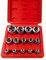 Lot de 14 douilles femelles E-Torx en forme d'étoile 1/4, 3/8, 1/2, ensemble de douilles dynamométriques extérieures E4-E24 avec étui rouge