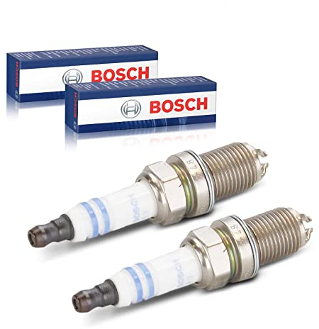 2x Original BOSCH 0242236562 Zündkerze Kompatibel mit 3er E30 316 318 1987-1991 3er E36 316 318 1990-1998 3er Touring E46 316 318 1999-2004 M.i.n.i R50 R53 Cooper One 2001-2006