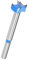 TA-VIGOR Forstner Drill Bit 20mm, Tungsten Carbide Wood Hole Saw Auger Opener for Woodworking Hinge Hole Drilling Boring Bit Cutter Blue