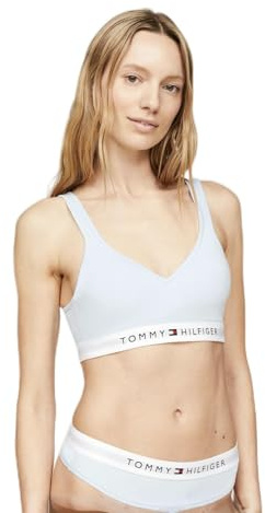 Tommy Hilfiger Women's Bralette Lift (Ext Sizes) Breezy Blue S