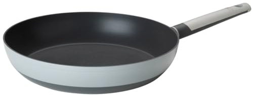 Tasty Antihaft-Bratpfanne zweifarbig, 28x5,6cm – Geschmiedetes Aluminium, Soft-Touch-Griff, für Induktion, Modernes Design, Grau