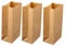 Healeved 50 Stück Braune Papiertüten Snacktüten Aus Papier Frühstücksbrot Französisches Brot Popcorn-snacktüten Schokoladenkeks Pommes-frites- Kraftbeutel Stoffbeutel Einweg Cutter