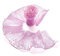 Beadthoven Spitzenbordüre mit Rüschen, 15 cm breit, Polyester, Chiffon, Tüll, Rüschen, Spitzenbordüre zum Nähen, Basteln, Kleid, Tasche, Hochzeitsdekoration, 4,5 m, hot pink