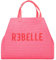Rebelle Strohtasche Ashanti Shopping S STRAW, Rosa, Einheitsgröße