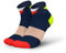 INCYLENCE ULTRALIGHT Laufsocken kurz für Damen und Herren mit leichter Kompression,1 Paar (DE/NL/SE/PL, Numerisch, 35, 38, Regular, Regular, Strikes Short Navy Blue Inferno)