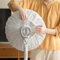 Ventilator-Staubschutz, wasserdicht, staubdicht, wasserdicht, für Schutz, leichtes PEVA-Material, praktisches Schnürdesign (kurz)