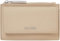 Calvin Klein Damen Kartenetui Must Flap Cardholder Mono mit Reißverschluss, Grau (Crockery), Einheitsgröße