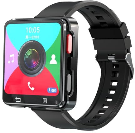 Generico 2024 Nuovo 4G LTE GPS Rete Completa Android 11.0 Standalone Smartwatch 32GB 2.64 Pollice HD Grande Schermo 500W Doppia Fotocamera Google Play SIM Card Smart Watch per gli Uomini