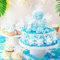 Molain 50 Stück Schneeflocke Tortendeko, Weiß Schneeflocken Deko Essbare Weihnachtsdeko Frozen Tortendeko Essbare Tortendeko Deko Schneeflocken Snowflake Cake Toppers für Weihnachten Thanksgiving