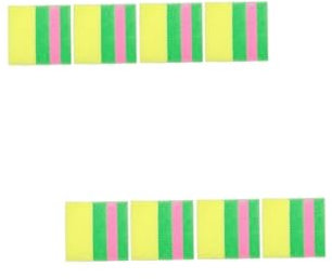 HAPINARY 8 Stk Badetuch famlyguy badeschlappen back scrubber farbwechsel bebe reinigungstücher hautrein skin clean fußkur Scheuertuch Duschtuch Bad Luffa Spa Luffa Körpertücher zum Duschen