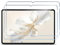 Haofun Protection Écran en Verre Trempé pour HONOR Pad 9, 2 Pièces Film de Protection, 9H Dureté Anti Rayures, Facile à Installer, HD Clair Transparent Protecteurs D'écran