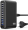 Caricatore USB C da 620W, caricatore USB Gan 10 porte, Laptop Stazione di ricarica rapida, alimentatore PD, compatibile con iPhone/Samsung/Google/Laptop/MacBook Pro/MacBook Air.