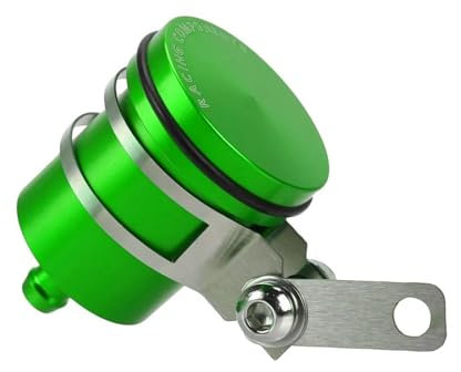 Tazza Olio del Serbatoio del Liquido Per KA&WASAKI Z750 Z750R Z750S Z750 Z750R S Accessori Per Coppa Del Fluido Dell'olio Del Cilindro Del Serbatoio Della Frizione Del Freno Moto(Verde,No logo)