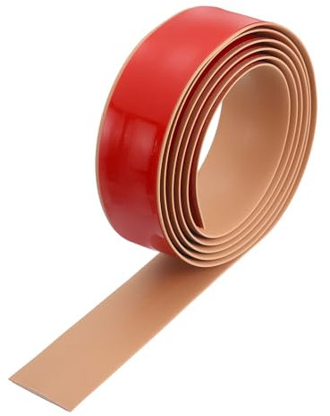 QUARKZMAN 6.56Ft x 1.6 Bande Transition Sol Bandes Autoadhésives Couverture D'écart Sol En Vinyle Bande Bordure Sol Stratifié Bande Diviseuse Plate Pour Joindre La Moquette Marron