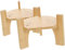 DINHEAROM 2 Pièces Socle En Support De Distributeur Support Pour Distributeur D'eau Support De Carafe Représente L'affichage Support D'eau Socle Pour Plantes Bois Brun