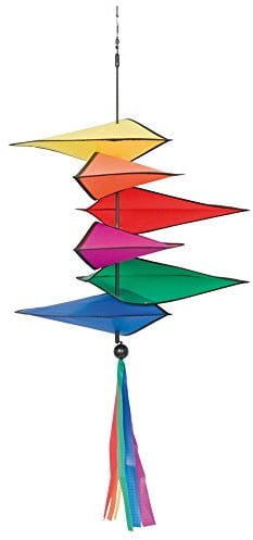 HQ Windspiration 110252 - Dreamcatcher, UV-beständiges und wetterfestes Windspiel - Länge: 75 cm, Ø: 40 cm, inkl. Aufhängung