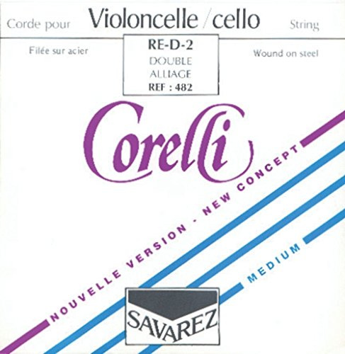 Corelli Cello-Saite D Stahl 482