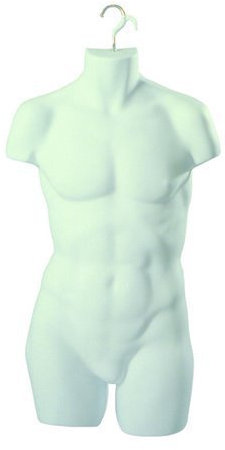 Erwachsene männliche Frost-Hänger-Körperform Schaufensterpuppe Mann Bodyform