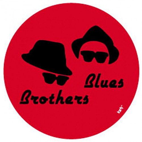 1art1 Blues Brothers Hüte Und Sonnenbrillen Poster-Sticker Tattoo Aufkleber 9x9 cm