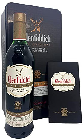 Glenfiddich Speyside l'Original Single Malt Scotch Whisky en Coffret 700 ml