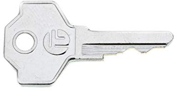 daniplus Schüssel Nr. H 277, Ersatzschlüssel passend für Liebherr Gewerbekühlschrank, Flaschenkühlschrank - Nr.: 7042961