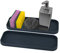 Webake Porte éponge Silicone Lot de 2 Organisateur d'évier en Silicone Porte Savon Antidérapant Plateau d'organisation de la Cuisine pour Savons, éponges, Brosses (Noir)