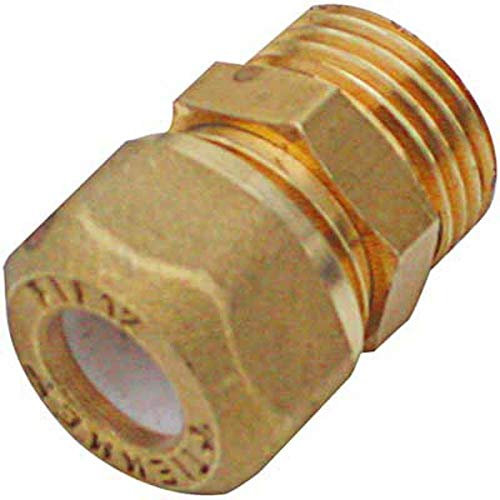 Tiemme Raccordo Diritto Maschio Con Ogiva P.t.e.f. 10 X 3/8-1/2 X 3/8