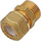 Tiemme Raccordo Diritto Maschio Con Ogiva P.t.e.f. 10 X 3/8-1/2 X 3/8