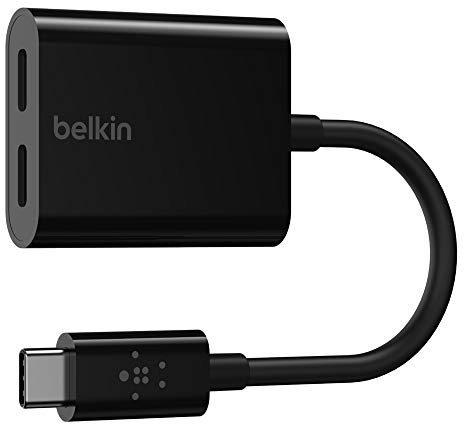 Belkin Splitter USB-C (Adattatore Audio + Ricarica) per Cuffie USB-C, Ricarica Rapida USB-C PD per Galaxy S20, S10, Note10, Pixel 4, iPad Pro e Altri - Amazon Vine