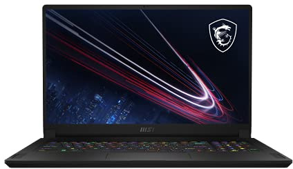 MSI GS76 Stealth UHD 17.3 120Hz Gaming Laptop Intel 11th Gen i9-11900H NVIDIA GeForce RTX 3080 16GB, 2TB NVMe Gen4*4 PCIe SSD 64 GBRAM Killer Wi-Fi 6E Windows 10, Free Windows 11, Black, 11UH-080UK