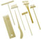 Cayway 7 Pz Rastrelli da Giardino Zen in Bambù, Mini Zen Attrezzi da Giardino, Attrezzi da Giardino Zen Mini Zen Sand Garden Kit per La Decorazione Del Giardino in Miniatura