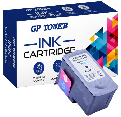 GP TONER Druckerpatronen Ersatz für Canon C40 Schawrz Tintenpatrone für Canon Pixma MP140 190 210 220 FAX-JX200