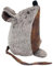 Faux Leather Mouse Design Doorstop | Brown