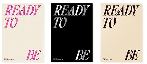 TWICE - READY TO BE 12th Mini Album+Pre-Order Benefit+Folded Poster (Random ver. / CD Only, No Poster)