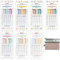 Zebra Fluoreszenzstift Mildliner SetKids, Office, College, School [Parallelimport Waren](japan import) (7 Set (Stiftetui pink))