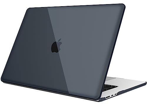 Fintie Hülle Kompatibel mit MacBook Air 15 Zoll M4 M3 M2 A3241 A3114 A2941 (2025-2023), Ultradünne Hartschale Schutzhülle Snap Case Kompatibel mit MacBook Air 15 Retina, Dunkelblau