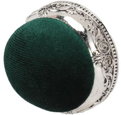 Nadelkissen Im Vintage-Stil, Weiche, Elastische Metallbasis, Retro-Nadelkissen mit 50 Stück Nadeln, Reduziert Nadelverletzungen, Zum Nähen, Quilten (Silberne