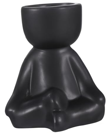 POPETPOP Pot De Céramique Créatif Décoration De Bureau Et Maison Plante Style Zen pour Intérieur Et Extérieur