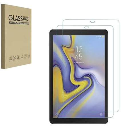 HYGMOCC Screen Protector for Samsung Galaxy Tab A 10.5 inch(SM-T590, SM-T595, SM-T597) Tempered Glass Film, 9H Hardness,Anti-Scratch,Case Friendly,Bubble Free (2 pcs)