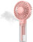 TOPK Ventilador portátil de nebulización – Ventilador de mano recargable de mano personal de niebla de agua de 32 ml, mini ventiladores de mano de refrigeración para viajes, al aire libre, maquillaje,