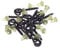 10 x Bait Screws With Oval Rings + 20 x Hook Stops Carp Fishing Tackle Chod