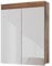 Vicco Badspiegelschrank Luna, Badezimmerspiegel, Oldstyle, 60 x 77 cm